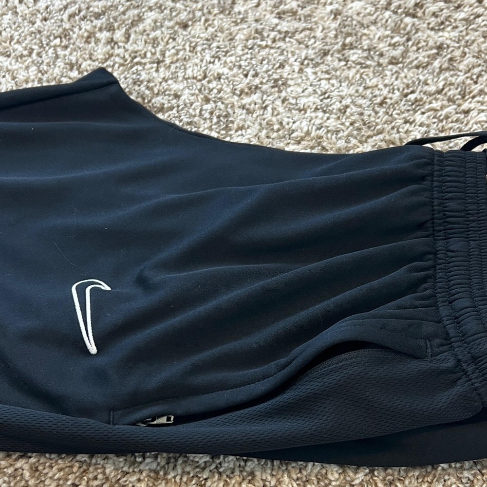 Nike Black Jogger Pants with White Logo - Picture 8 of 8